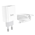 Hoco C80A Type-C to Lightning PD + QC3.0 Charger