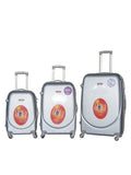 3 Piece Luggage Set - Grey