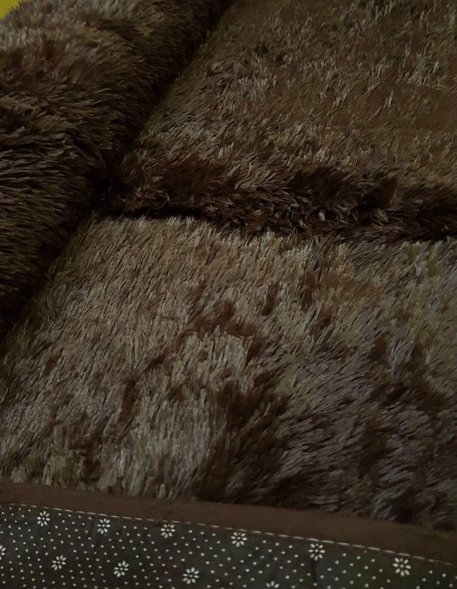 Large Premium Fluffy Carpet/Rug - Coffee Brown
