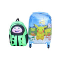 Pokémon Kids Suitcase & Green Ladybug Backpack Set - Travel Combo