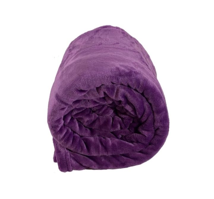 Fleece Blanket - Soft touch - Very warm - Queen Size - Purple