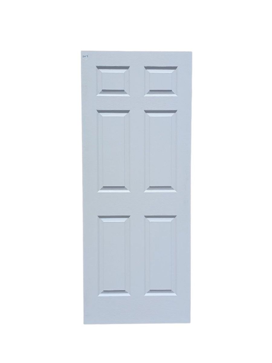 SMTE - Deep Moulded 6-Panel Grey Door 204×81×4cm (DM3G)