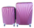 2 Piece Luggage Set - Plum