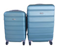 2 Piece Premium Luggage Set - Dark Green