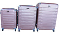 3 Piece Holiday Luggage Set - 30 inch - Rose Gold