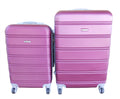 2 Piece Premium Luggage Set - Plum