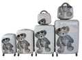 Luxury PC Travel Luggage - 6 Piece - Little Bear
