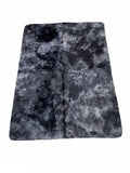 Fluffy Dark Grey Rug