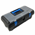 SMTE - DIY Portable Toolbox Organizer with Compartments & Handle - Black