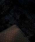 New Large Premium Fluffy Carpet/Rug Black