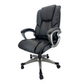 360�� Swivel Function Executive Leather Office Chair 8857A - Black