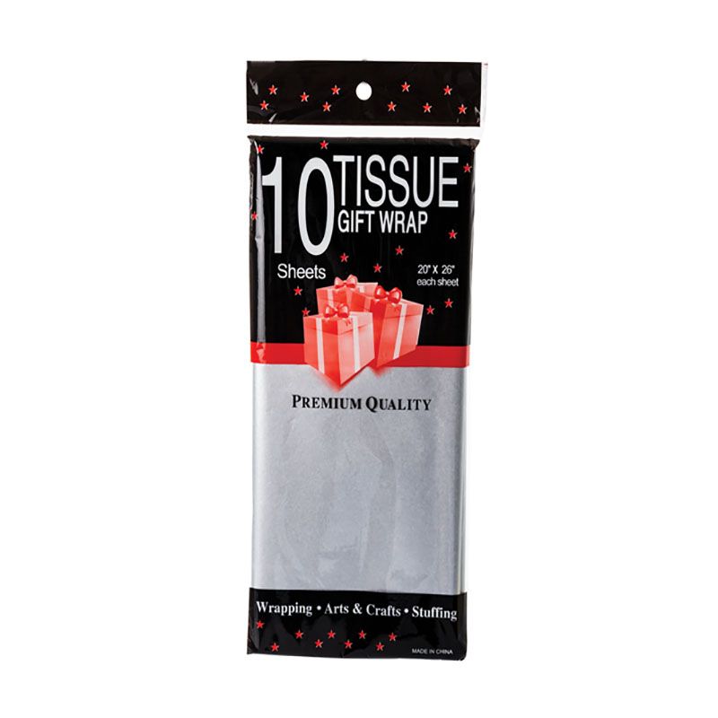 Tissue Paper - Tissue Gift Wraps - 50cm x 66cm - 10 Sheets - 10 Pack