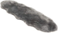 Faux Fur Rug (60cm x 1.8m) -Black - Grey