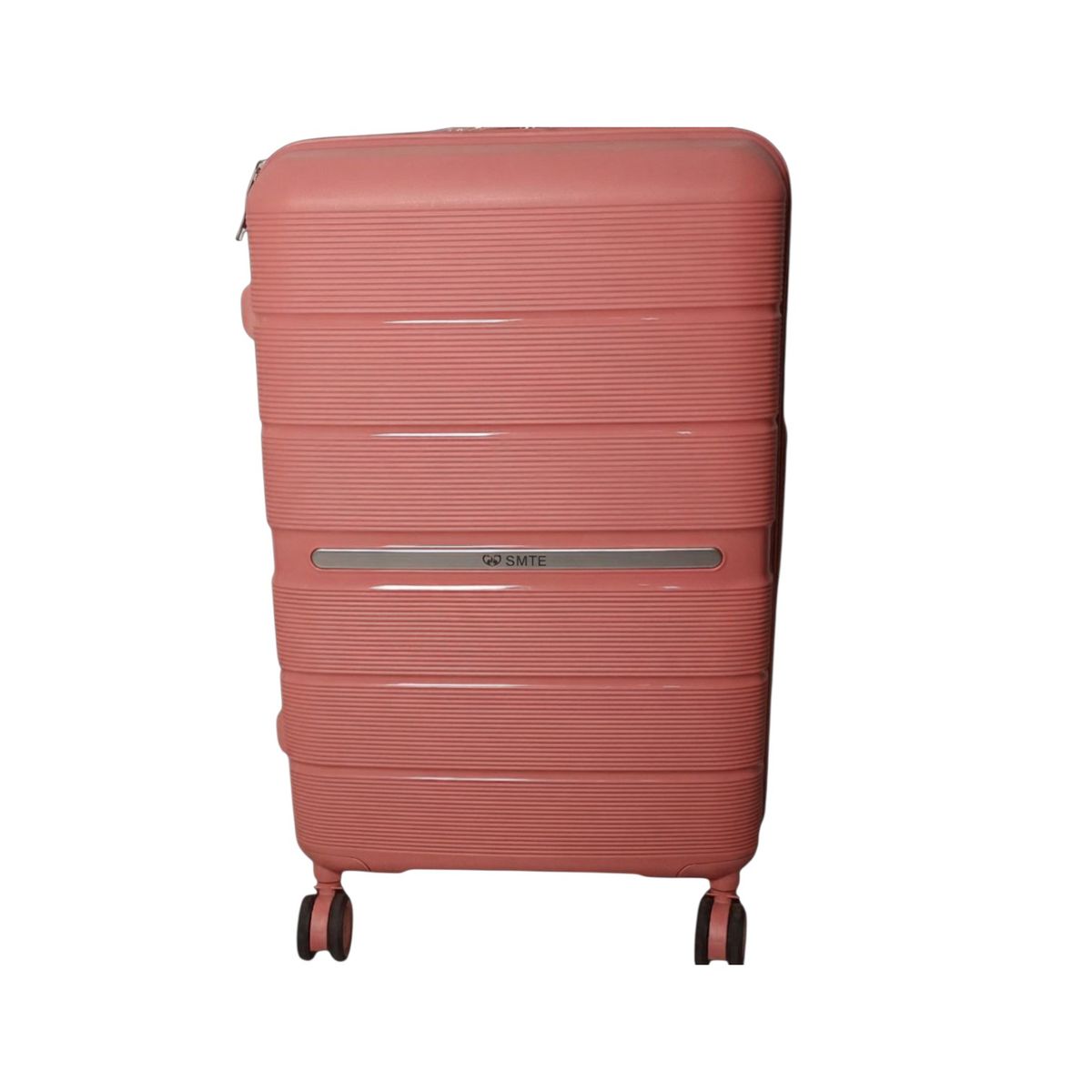 SMTE 27-Inch Pro-Series Hardshell Checked Luggage - Pink