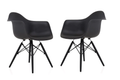 Modern Eiffel Arm Chairs - Set of 2