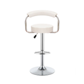 White Succulent Bar Stool
