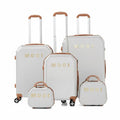 5 Pieces Luxury Style Hard Shell Luggage Set