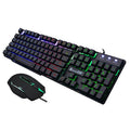 Shipadoo Master Series D500 Black Gaming Keyboard & 1000DPI Gaming Mouse