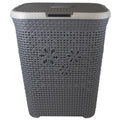 Otima Daisy Laundry Basket 50L - Silver