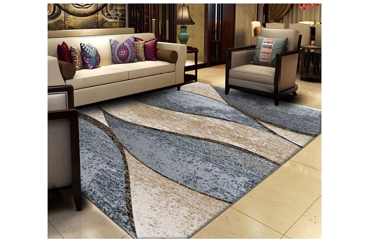 Modern 3D Geometric Design Area 12 Rug - 200cm by 150cm