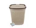 Two Tone Mesh Weave Laundry Basket & Complementary SMTE Pegs Pack - Cream