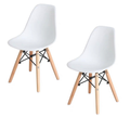 Proteas White Cafe Chairs - Pack of 2 - White