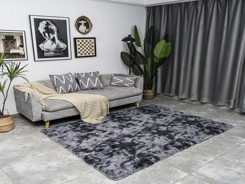 Black and Grey 2-tone Rug(200x150)