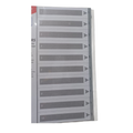11 Hole Dividers for Binders A4 Set of 2