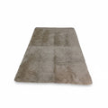 SMTE Fluffy Shaggy Carpet - Large Foldable Area Rug - Brown