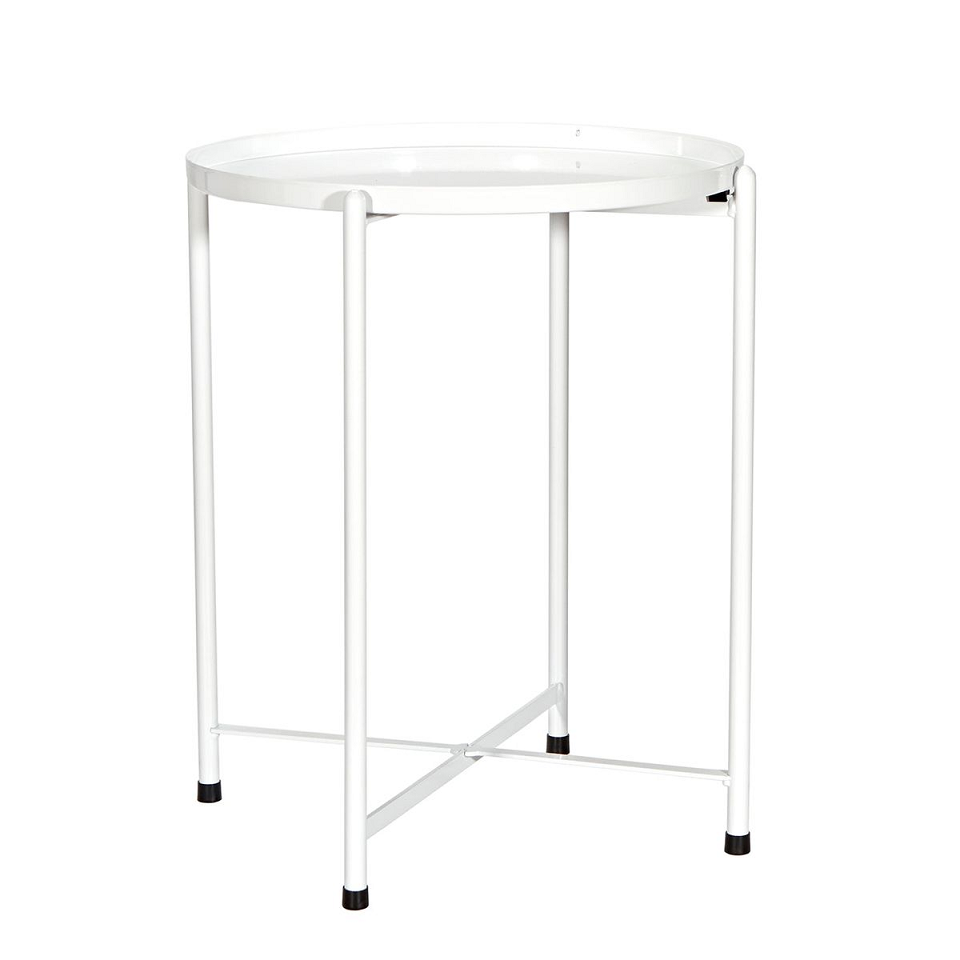Metal Coffee Table - White