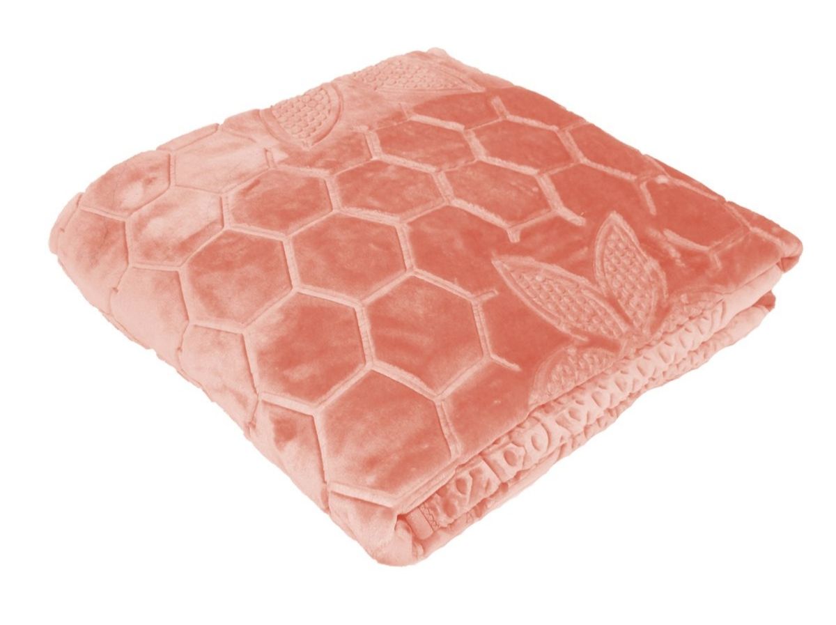 Premium Quality Super Soft Mink Blanket - Peach