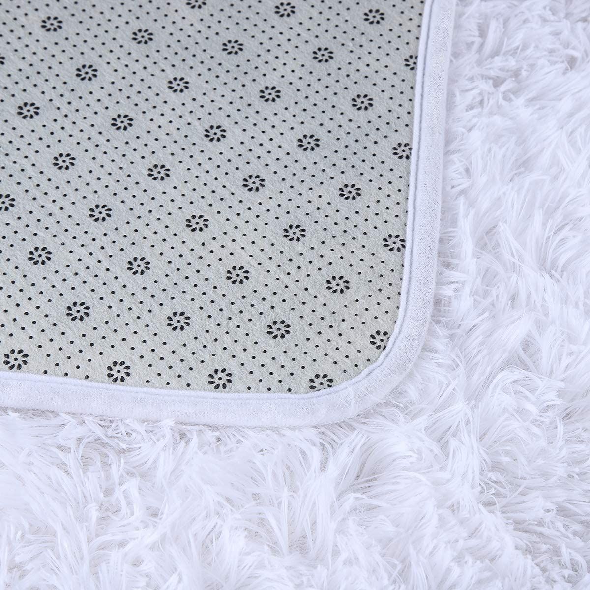 Fluffy Rug - White