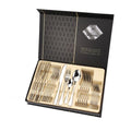 24 Piece High Quality & Exquisite Polished Cutlery Set - Silver
