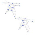 2x Foldable Laundry Drying Rack Clothes Stand Multi Hanging