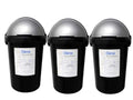 Flip-Top Dustbin 50L-Set of 3