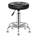 360 Degree Rotation Saloon Stool - Black