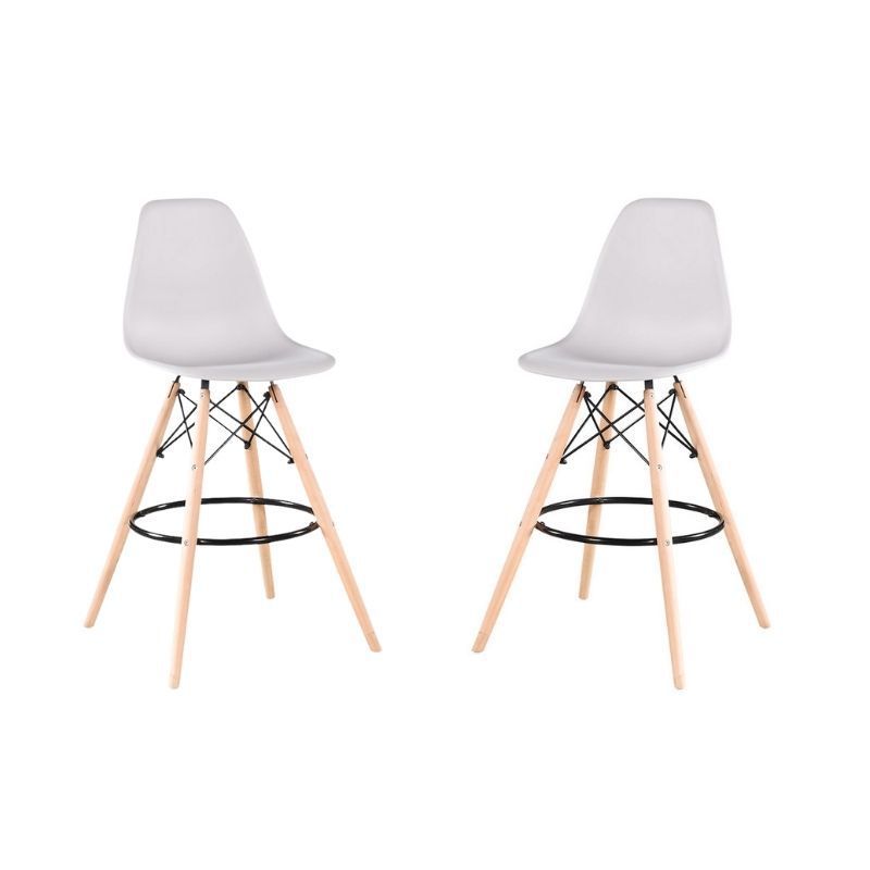 Kim Grey Bar Stool