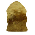Home Decor Curvy Faux Fur Rug - Gold - M