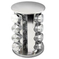 Woo Stainless Steel Spice Rack 16 Piece