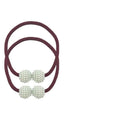 Strong Magnetism Curtain Tie Backs - Red
