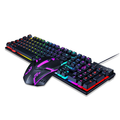 T-Wolf Rainbow Backlit Gaming Keyboard and Mouse set GG-TF-200