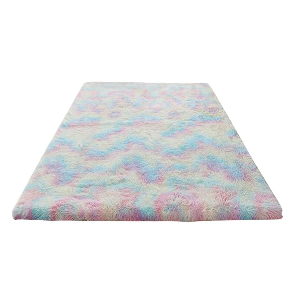 Rainbow Fluffy Shaggy Carpet/Rug - 2m x 1.5m