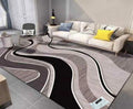 200cm by 150cm - Modern 3D Design Area 4 Rug & Complementary IYWA Tieback