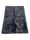 Fluffy Black Rug