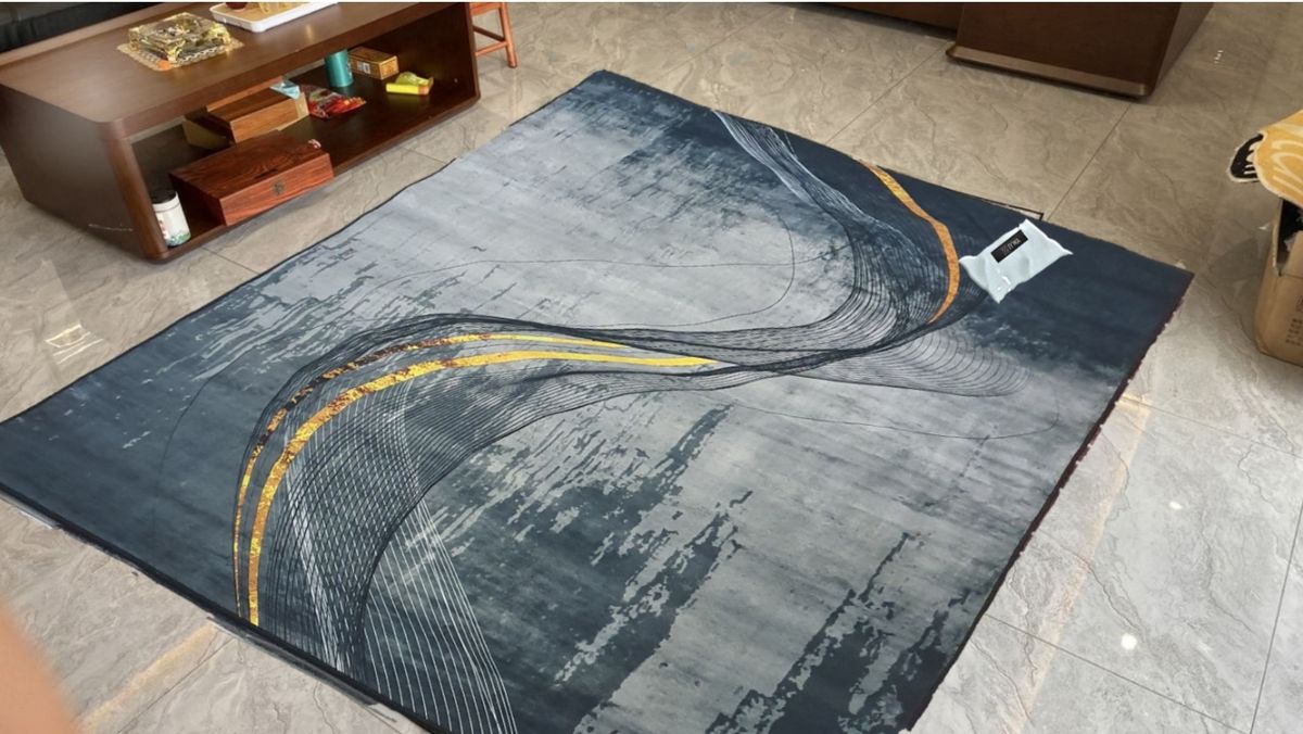 Exlusive 3D Design 112 Rug & Complementary IYWA Tieback