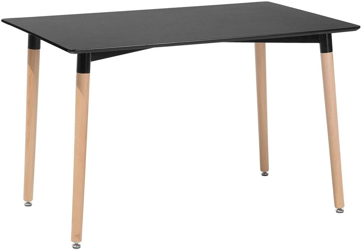 Emmy Rectangular Dining & Work Table - 1.2M - Black