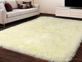 Fluffy White/Cream Carpet