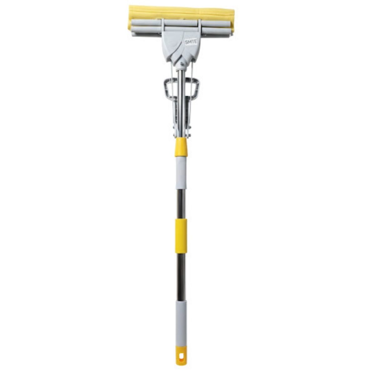 SMTE PVA Sponge Mop with Extendable Handle & Roller Wringer