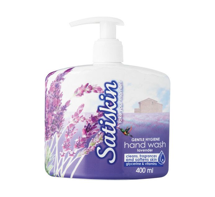 Sataiskin Hand Wash Lavender (6 x 400ml)
