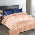 Camel - Luxury Mink Blanket 220x200cm - Warm Winter Fleece - Strawberry Blonde
